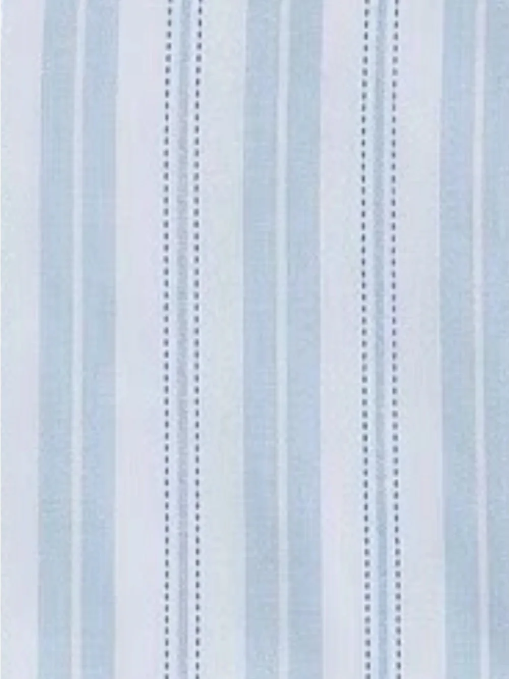 Laura Ashley Fern Blue Stripe King 300TC Cotton Sateen Sheet Set NWT